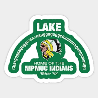 webster lake Sticker